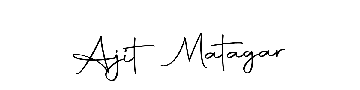 How to make Ajit Matagar signature? Autography-DOLnW is a professional autograph style. Create handwritten signature for Ajit Matagar name. Ajit Matagar signature style 10 images and pictures png