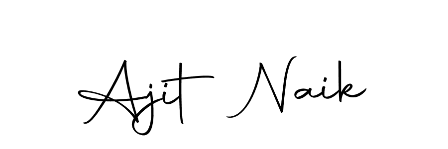 Make a beautiful signature design for name Ajit Naik. With this signature (Autography-DOLnW) style, you can create a handwritten signature for free. Ajit Naik signature style 10 images and pictures png