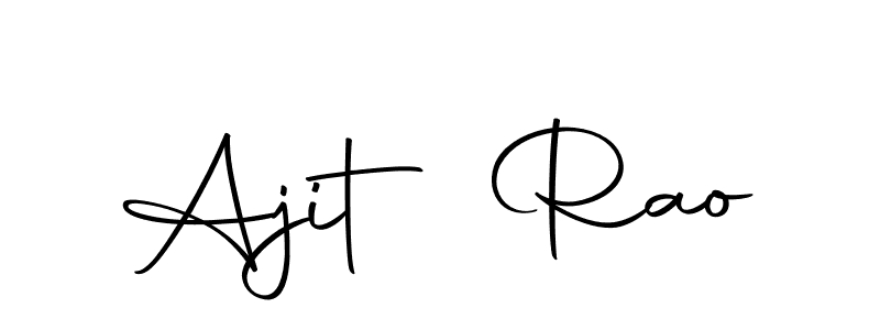 Here are the top 10 professional signature styles for the name Ajit Rao. These are the best autograph styles you can use for your name. Ajit Rao signature style 10 images and pictures png