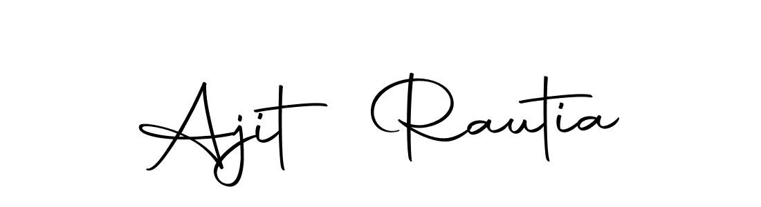 You should practise on your own different ways (Autography-DOLnW) to write your name (Ajit Rautia) in signature. don't let someone else do it for you. Ajit Rautia signature style 10 images and pictures png