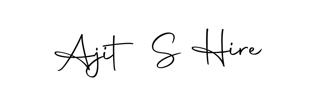 Also You can easily find your signature by using the search form. We will create Ajit S Hire name handwritten signature images for you free of cost using Autography-DOLnW sign style. Ajit S Hire signature style 10 images and pictures png