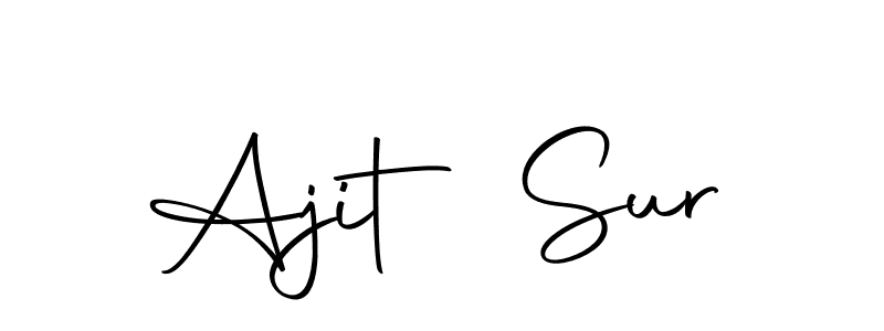 Also we have Ajit Sur name is the best signature style. Create professional handwritten signature collection using Autography-DOLnW autograph style. Ajit Sur signature style 10 images and pictures png