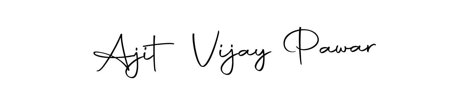 Also we have Ajit Vijay Pawar name is the best signature style. Create professional handwritten signature collection using Autography-DOLnW autograph style. Ajit Vijay Pawar signature style 10 images and pictures png