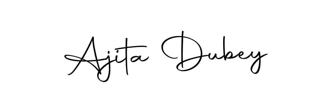 Ajita Dubey stylish signature style. Best Handwritten Sign (Autography-DOLnW) for my name. Handwritten Signature Collection Ideas for my name Ajita Dubey. Ajita Dubey signature style 10 images and pictures png