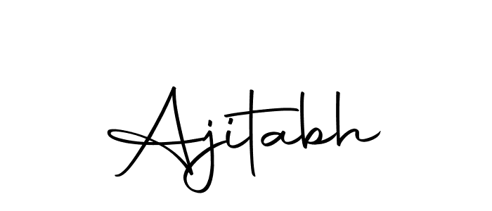 Ajitabh stylish signature style. Best Handwritten Sign (Autography-DOLnW) for my name. Handwritten Signature Collection Ideas for my name Ajitabh. Ajitabh signature style 10 images and pictures png