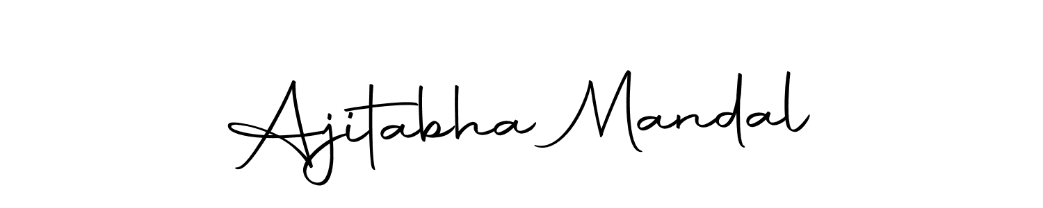 How to make Ajitabha Mandal signature? Autography-DOLnW is a professional autograph style. Create handwritten signature for Ajitabha Mandal name. Ajitabha Mandal signature style 10 images and pictures png