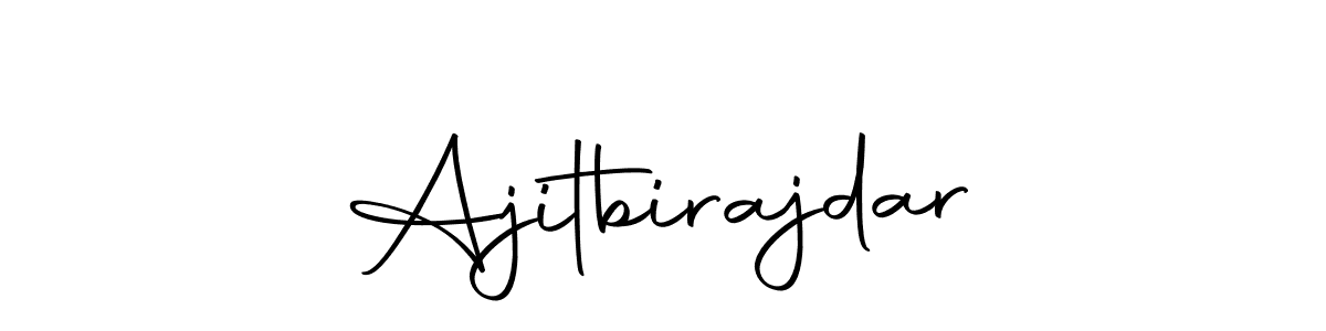 Also we have Ajitbirajdar name is the best signature style. Create professional handwritten signature collection using Autography-DOLnW autograph style. Ajitbirajdar signature style 10 images and pictures png