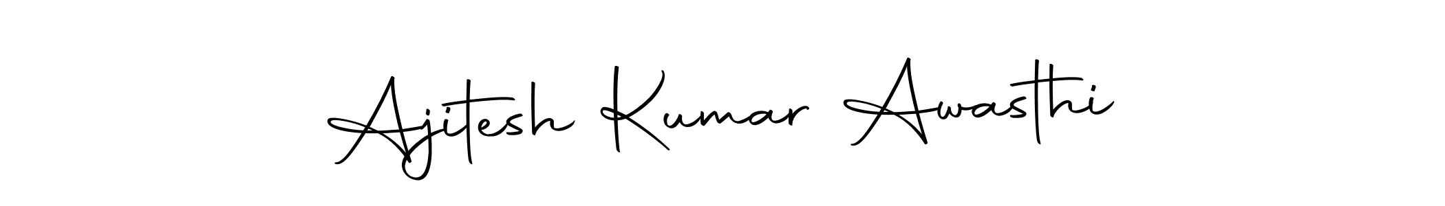 You should practise on your own different ways (Autography-DOLnW) to write your name (Ajitesh Kumar Awasthi) in signature. don't let someone else do it for you. Ajitesh Kumar Awasthi signature style 10 images and pictures png