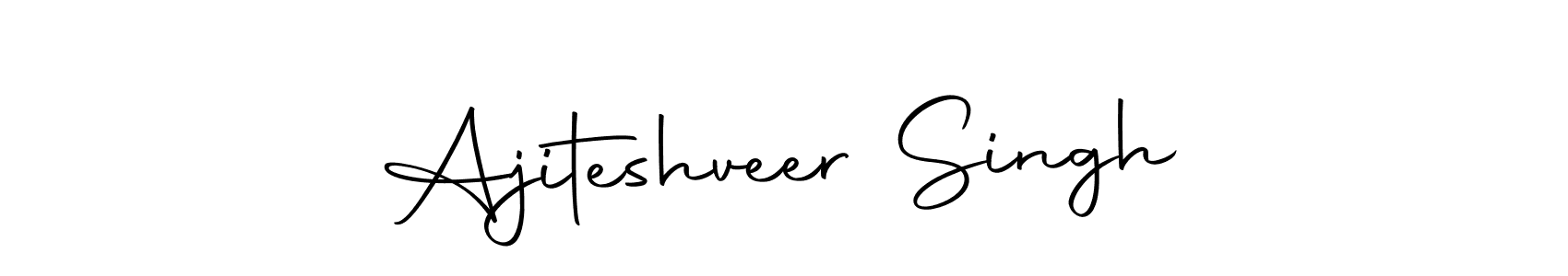 You can use this online signature creator to create a handwritten signature for the name Ajiteshveer Singh. This is the best online autograph maker. Ajiteshveer Singh signature style 10 images and pictures png