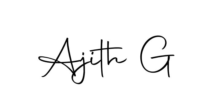 Autography-DOLnW is a professional signature style that is perfect for those who want to add a touch of class to their signature. It is also a great choice for those who want to make their signature more unique. Get Ajith G name to fancy signature for free. Ajith G signature style 10 images and pictures png