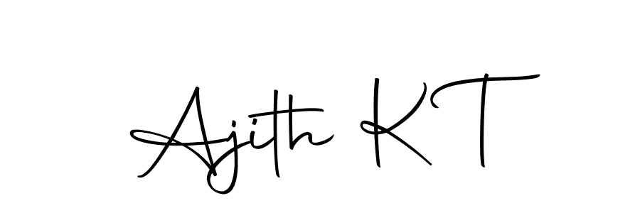 Also we have Ajith K T name is the best signature style. Create professional handwritten signature collection using Autography-DOLnW autograph style. Ajith K T signature style 10 images and pictures png