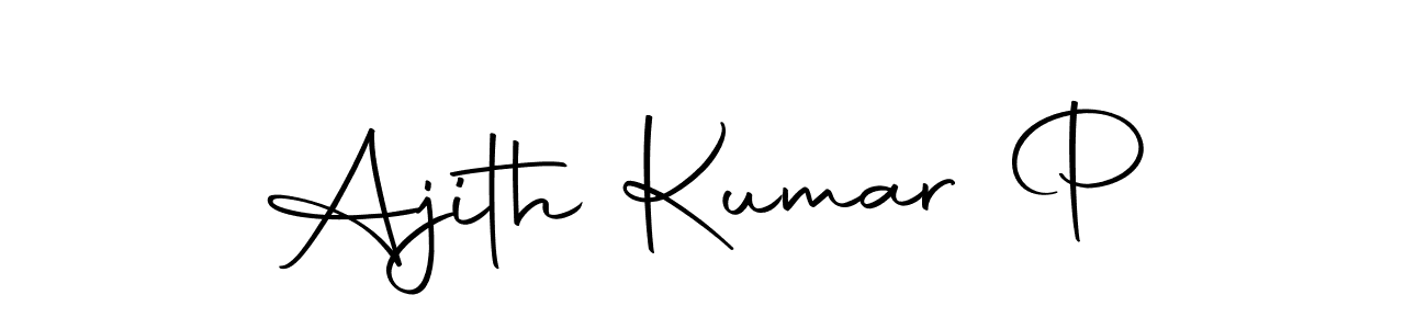 It looks lik you need a new signature style for name Ajith Kumar P. Design unique handwritten (Autography-DOLnW) signature with our free signature maker in just a few clicks. Ajith Kumar P signature style 10 images and pictures png