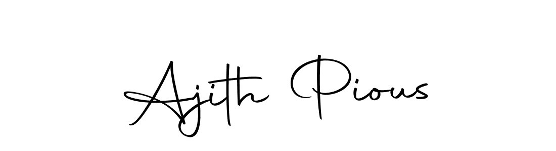 Design your own signature with our free online signature maker. With this signature software, you can create a handwritten (Autography-DOLnW) signature for name Ajith Pious. Ajith Pious signature style 10 images and pictures png