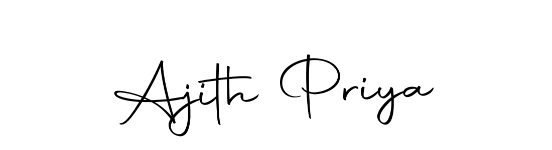 Use a signature maker to create a handwritten signature online. With this signature software, you can design (Autography-DOLnW) your own signature for name Ajith Priya. Ajith Priya signature style 10 images and pictures png