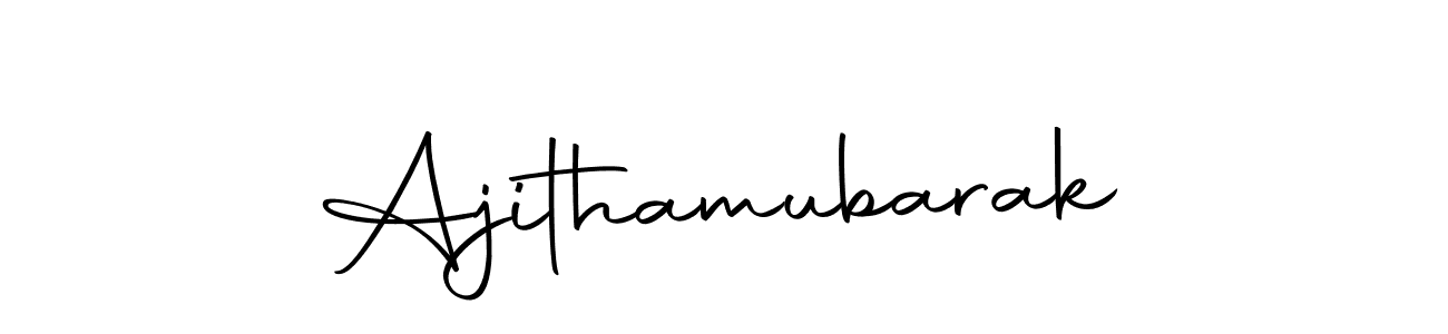 This is the best signature style for the Ajithamubarak name. Also you like these signature font (Autography-DOLnW). Mix name signature. Ajithamubarak signature style 10 images and pictures png