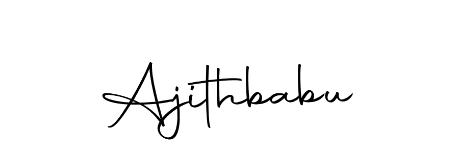 How to Draw Ajithbabu signature style? Autography-DOLnW is a latest design signature styles for name Ajithbabu. Ajithbabu signature style 10 images and pictures png