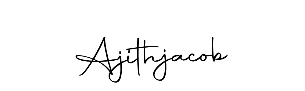 Similarly Autography-DOLnW is the best handwritten signature design. Signature creator online .You can use it as an online autograph creator for name Ajithjacob. Ajithjacob signature style 10 images and pictures png