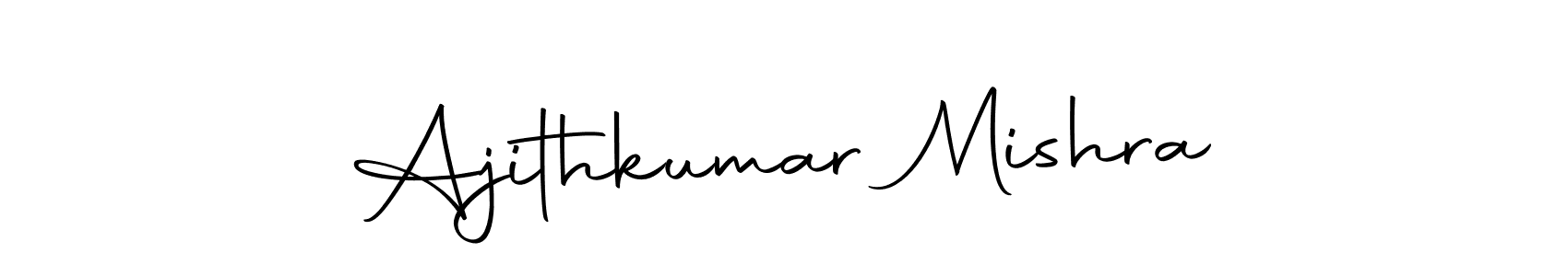 Also we have Ajithkumar Mishra name is the best signature style. Create professional handwritten signature collection using Autography-DOLnW autograph style. Ajithkumar Mishra signature style 10 images and pictures png