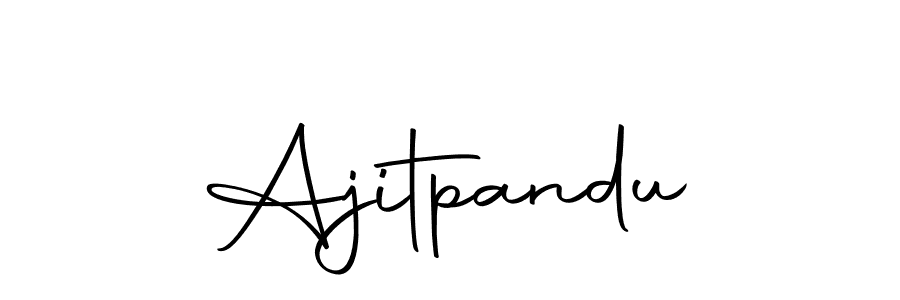 Ajitpandu stylish signature style. Best Handwritten Sign (Autography-DOLnW) for my name. Handwritten Signature Collection Ideas for my name Ajitpandu. Ajitpandu signature style 10 images and pictures png