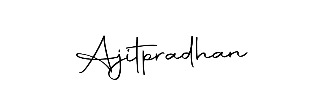 How to make Ajitpradhan signature? Autography-DOLnW is a professional autograph style. Create handwritten signature for Ajitpradhan name. Ajitpradhan signature style 10 images and pictures png