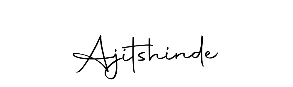 Ajitshinde stylish signature style. Best Handwritten Sign (Autography-DOLnW) for my name. Handwritten Signature Collection Ideas for my name Ajitshinde. Ajitshinde signature style 10 images and pictures png