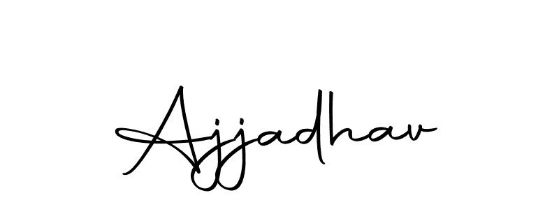 if you are searching for the best signature style for your name Ajjadhav. so please give up your signature search. here we have designed multiple signature styles  using Autography-DOLnW. Ajjadhav signature style 10 images and pictures png