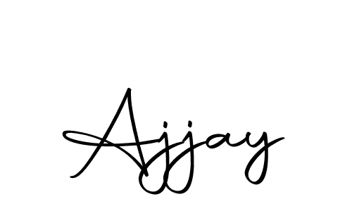 Ajjay stylish signature style. Best Handwritten Sign (Autography-DOLnW) for my name. Handwritten Signature Collection Ideas for my name Ajjay. Ajjay signature style 10 images and pictures png