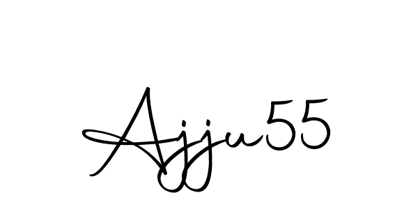 Create a beautiful signature design for name Ajju55. With this signature (Autography-DOLnW) fonts, you can make a handwritten signature for free. Ajju55 signature style 10 images and pictures png