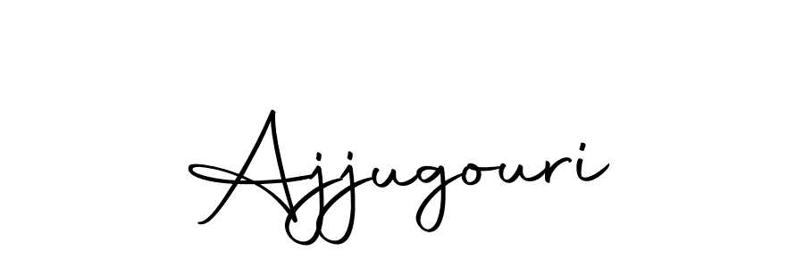 Make a beautiful signature design for name Ajjugouri. Use this online signature maker to create a handwritten signature for free. Ajjugouri signature style 10 images and pictures png