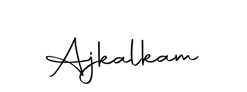 The best way (Autography-DOLnW) to make a short signature is to pick only two or three words in your name. The name Ajkalkam include a total of six letters. For converting this name. Ajkalkam signature style 10 images and pictures png