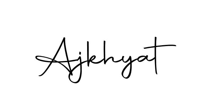 How to make Ajkhyat name signature. Use Autography-DOLnW style for creating short signs online. This is the latest handwritten sign. Ajkhyat signature style 10 images and pictures png