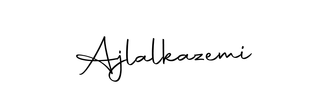 The best way (Autography-DOLnW) to make a short signature is to pick only two or three words in your name. The name Ajlalkazemi include a total of six letters. For converting this name. Ajlalkazemi signature style 10 images and pictures png