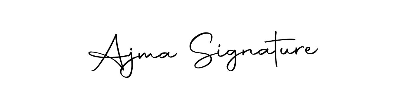 How to make Ajma Signature signature? Autography-DOLnW is a professional autograph style. Create handwritten signature for Ajma Signature name. Ajma Signature signature style 10 images and pictures png