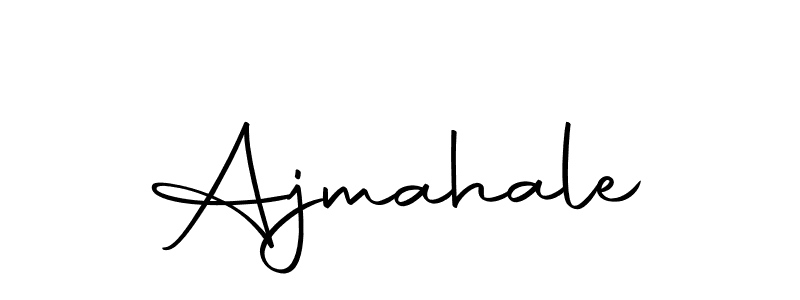 How to make Ajmahale signature? Autography-DOLnW is a professional autograph style. Create handwritten signature for Ajmahale name. Ajmahale signature style 10 images and pictures png