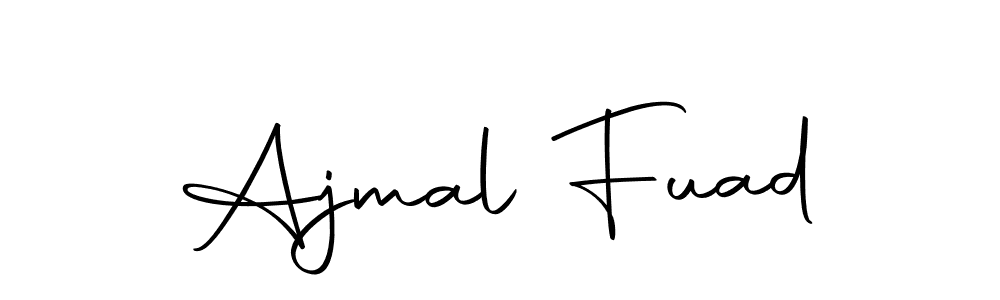 It looks lik you need a new signature style for name Ajmal Fuad. Design unique handwritten (Autography-DOLnW) signature with our free signature maker in just a few clicks. Ajmal Fuad signature style 10 images and pictures png