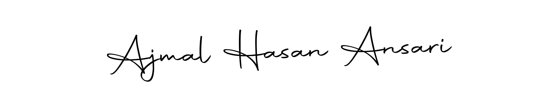 Autography-DOLnW is a professional signature style that is perfect for those who want to add a touch of class to their signature. It is also a great choice for those who want to make their signature more unique. Get Ajmal Hasan Ansari name to fancy signature for free. Ajmal Hasan Ansari signature style 10 images and pictures png