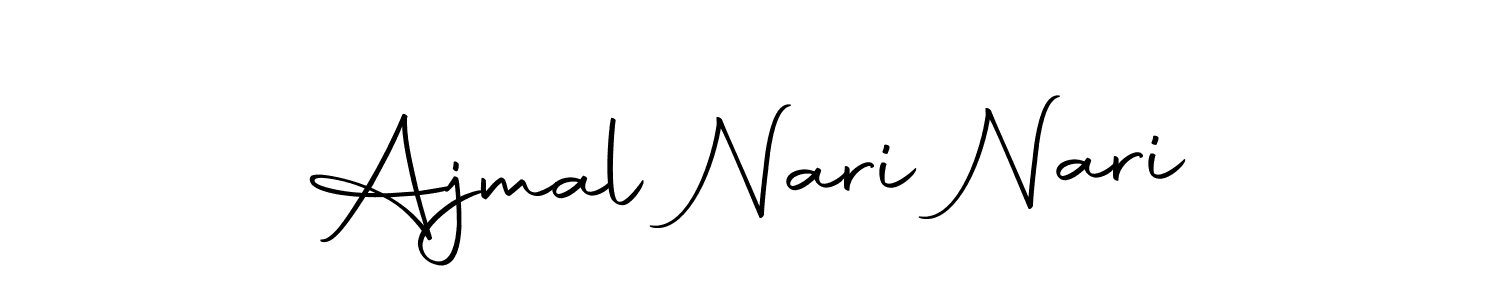 The best way (Autography-DOLnW) to make a short signature is to pick only two or three words in your name. The name Ajmal Nari Nari include a total of six letters. For converting this name. Ajmal Nari Nari signature style 10 images and pictures png