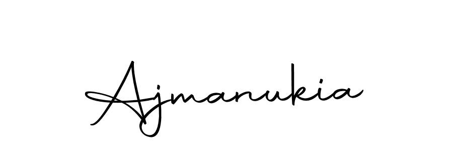 Make a beautiful signature design for name Ajmanukia. Use this online signature maker to create a handwritten signature for free. Ajmanukia signature style 10 images and pictures png