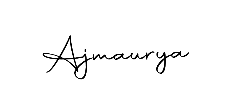 You can use this online signature creator to create a handwritten signature for the name Ajmaurya. This is the best online autograph maker. Ajmaurya signature style 10 images and pictures png
