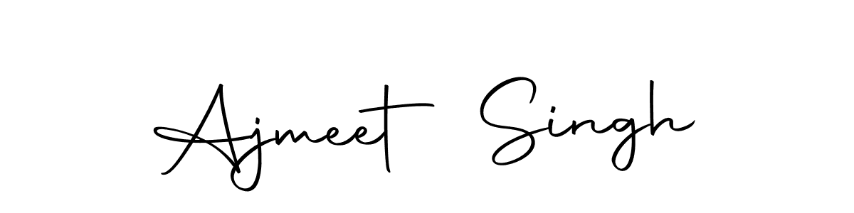 You should practise on your own different ways (Autography-DOLnW) to write your name (Ajmeet Singh) in signature. don't let someone else do it for you. Ajmeet Singh signature style 10 images and pictures png