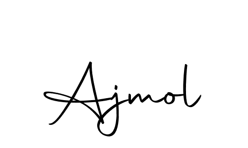 The best way (Autography-DOLnW) to make a short signature is to pick only two or three words in your name. The name Ajmol include a total of six letters. For converting this name. Ajmol signature style 10 images and pictures png