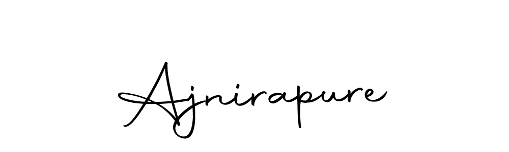 Once you've used our free online signature maker to create your best signature Autography-DOLnW style, it's time to enjoy all of the benefits that Ajnirapure name signing documents. Ajnirapure signature style 10 images and pictures png