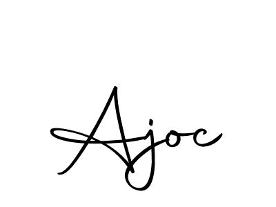 You can use this online signature creator to create a handwritten signature for the name Ajoc. This is the best online autograph maker. Ajoc signature style 10 images and pictures png