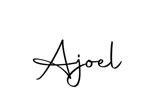 How to make Ajoel signature? Autography-DOLnW is a professional autograph style. Create handwritten signature for Ajoel name. Ajoel signature style 10 images and pictures png