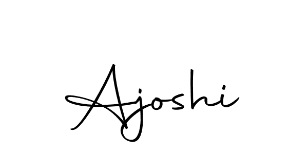 Make a beautiful signature design for name Ajoshi. Use this online signature maker to create a handwritten signature for free. Ajoshi signature style 10 images and pictures png