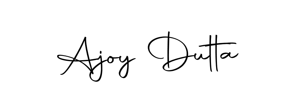 How to make Ajoy Dutta signature? Autography-DOLnW is a professional autograph style. Create handwritten signature for Ajoy Dutta name. Ajoy Dutta signature style 10 images and pictures png