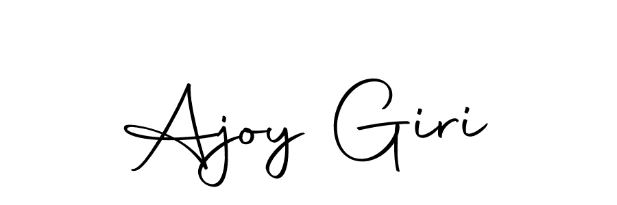 Design your own signature with our free online signature maker. With this signature software, you can create a handwritten (Autography-DOLnW) signature for name Ajoy Giri. Ajoy Giri signature style 10 images and pictures png