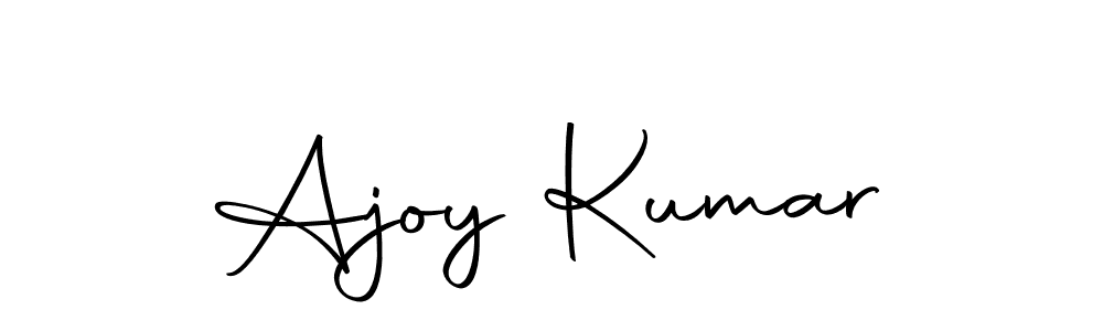 Create a beautiful signature design for name Ajoy Kumar. With this signature (Autography-DOLnW) fonts, you can make a handwritten signature for free. Ajoy Kumar signature style 10 images and pictures png