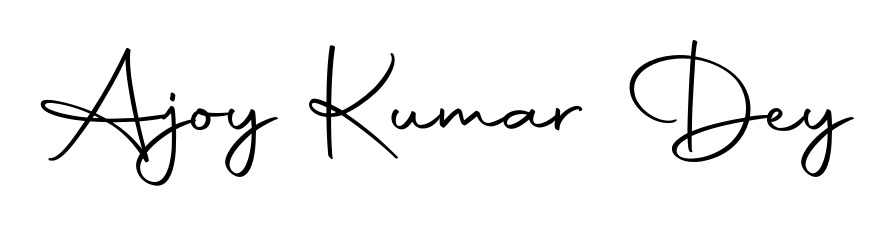 Make a short Ajoy Kumar Dey signature style. Manage your documents anywhere anytime using Autography-DOLnW. Create and add eSignatures, submit forms, share and send files easily. Ajoy Kumar Dey signature style 10 images and pictures png