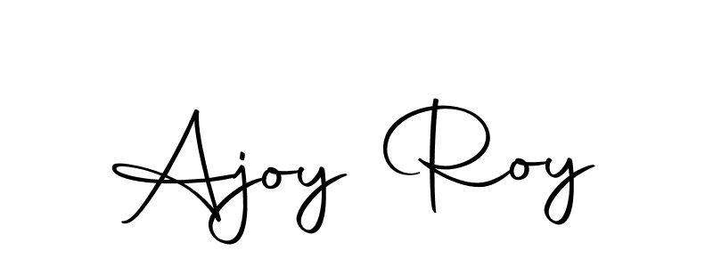 Make a beautiful signature design for name Ajoy Roy. With this signature (Autography-DOLnW) style, you can create a handwritten signature for free. Ajoy Roy signature style 10 images and pictures png